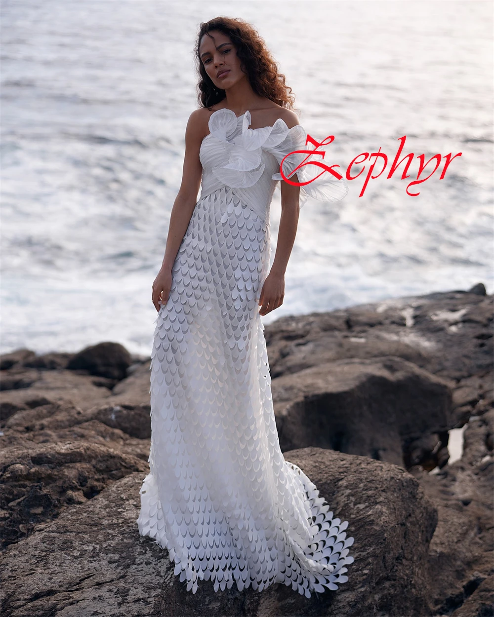 Suknia Ślubna z Białej Organzy na Zamówienie, Wysoka Jakość, Wyjątkowa Bez Ramiączek, Bez Rękawów, Vestido De Novia, Tren Kapliczny, Suknie Ślubne