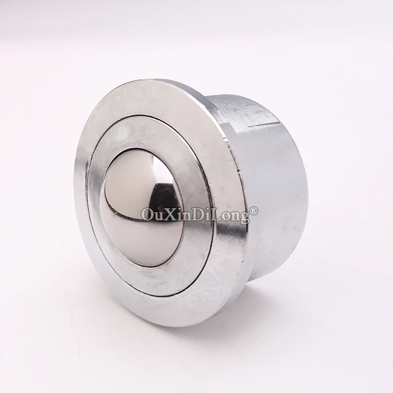 Imagem -03 - Precisão dos Peças Que Transporta o Aço de Náilon Rolamento 304 de Universal Bola Roda Rodízio Rodas Flexíveis Industriais da Transferência Aço Inoxidável a