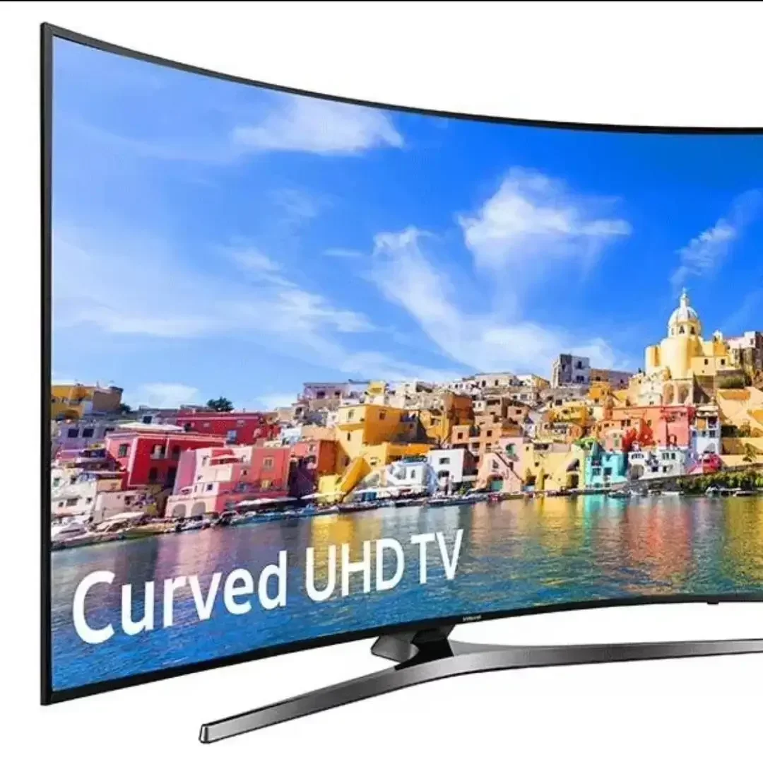 

75 Inch Smart TV 4K Ultra HD LED Curved Big Screen Wifi Inteligentes Television