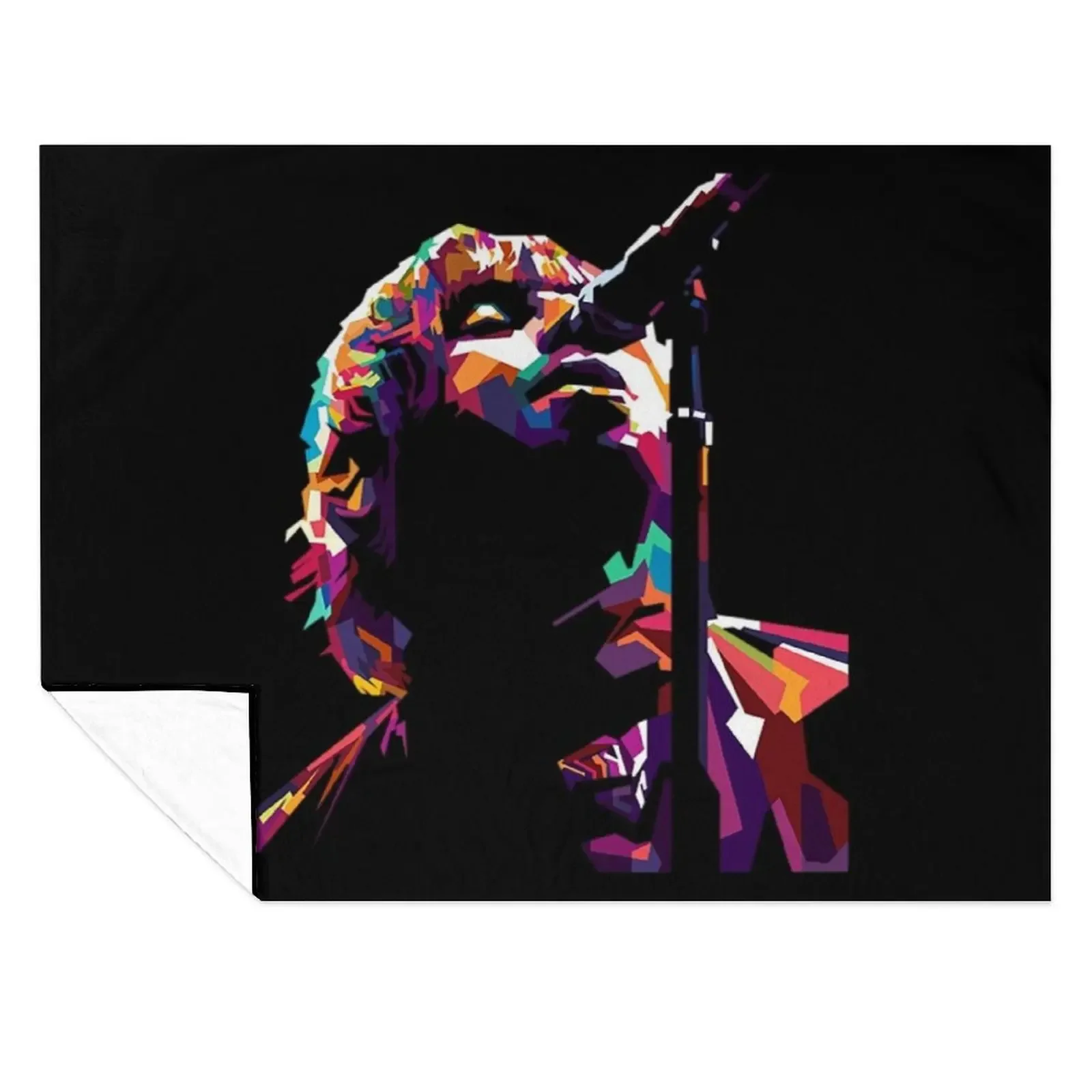 

Liam Gallagher T-ShirtLiam Gallagher WPAP Throw Blanket Hair valentine gift ideas Stuffeds Decorative Sofas Blankets