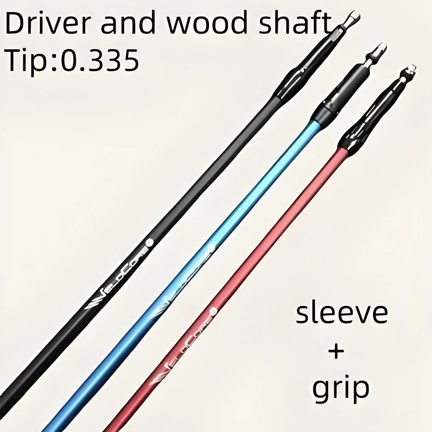 

2024 Golf driver and wood shaft FU JI VE US blue/black/red 5/6/7 R SR S X graphite shaft free assembly sleeve Golf shaft