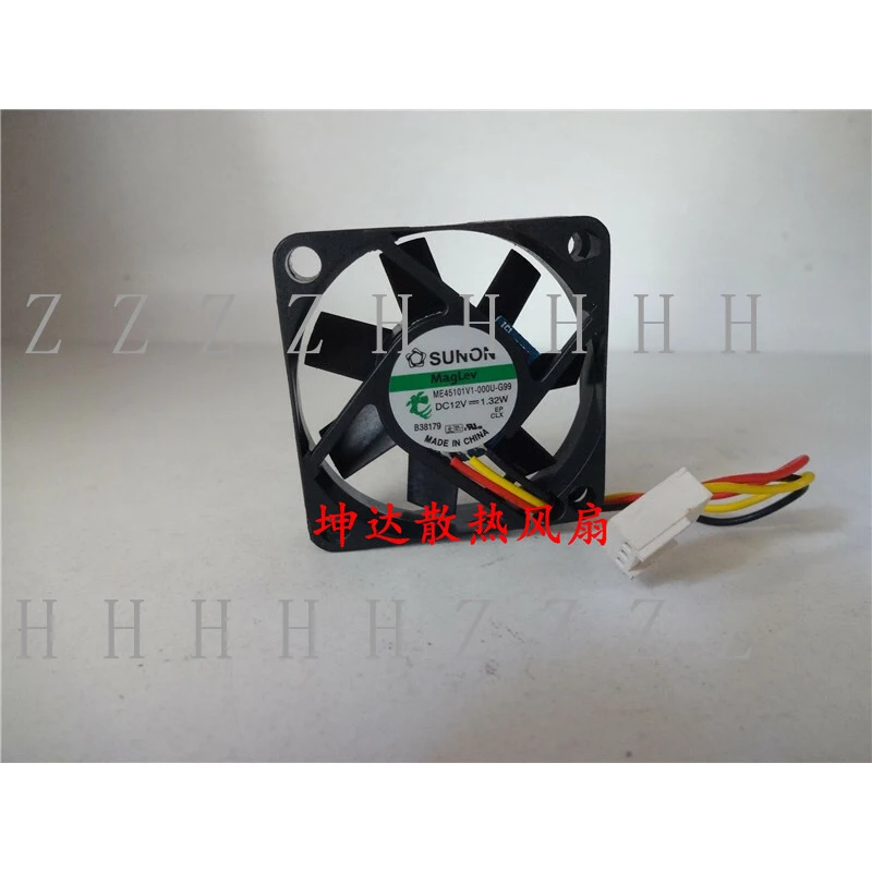 

Z 1pcs For SUNON ME45101V1-000U-G99 4510 12V 1.32W 4.5CM fan