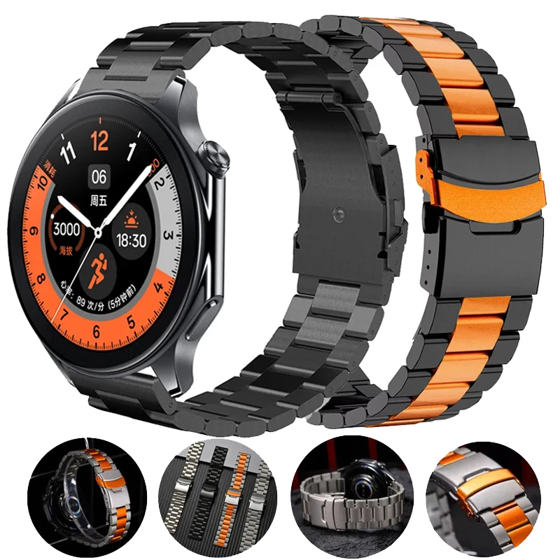 22Mm Luxury Stainle…