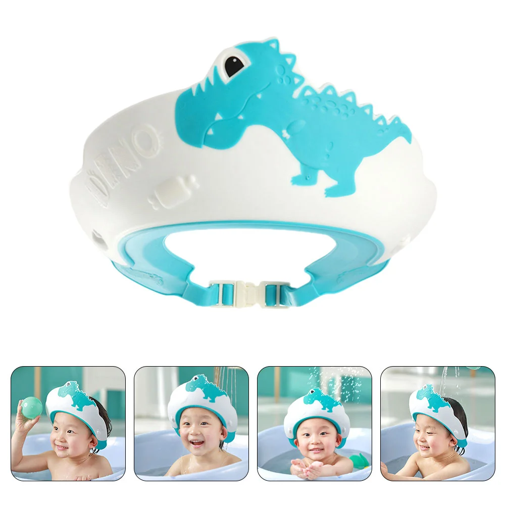 

2 Pcs Shampoo Cap Shower Shield Hair Dye Newborn Bonnet Caps For Kids Baby Washing Bath Visor Toddler Hats Station Water Proof