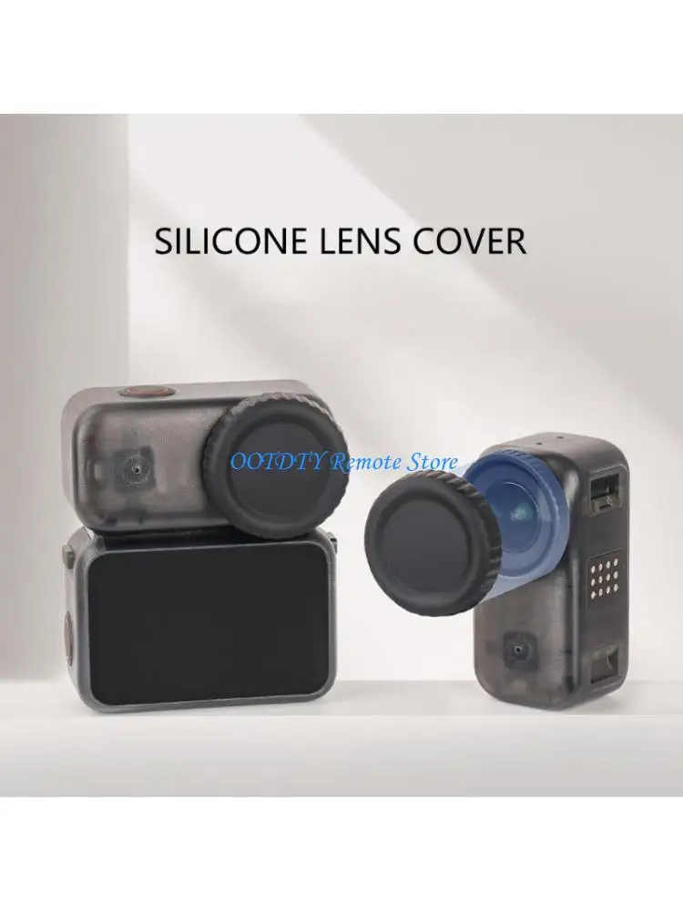 

Slip proof Silicone Protective Cap For Camera Lens Fingerprint Resistant Shockproof