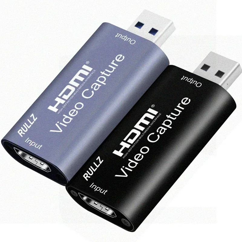 

1080P Video Capture Card USB 2.0 HDMI Video Record Box Game Grabber for PS4 Camera Camcorder Switch Computer PC Live Broadcast