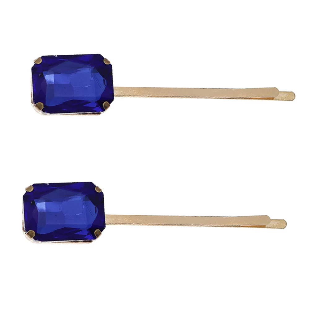 

Crystal Hairpin Fringe Hairpins Woman Alloy Decorative Wedding Party Accessories Stylish Hair Clip Bangs Seaside Clip Crystal
