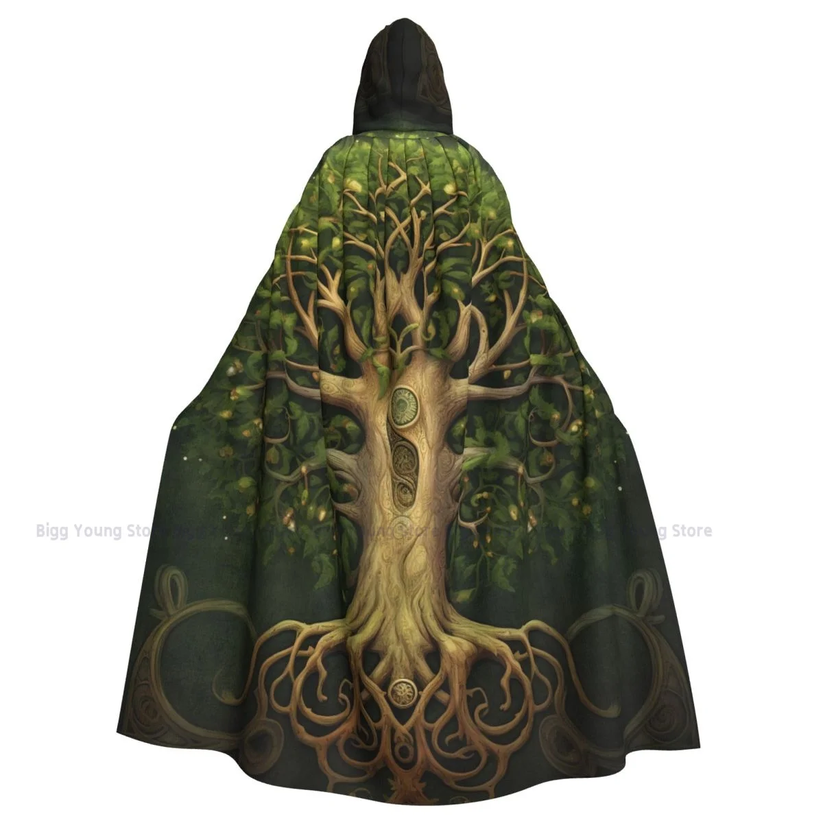 

Tree Of Life Unisex Adult Cloak with Hood Long Witch Costume Cosplay