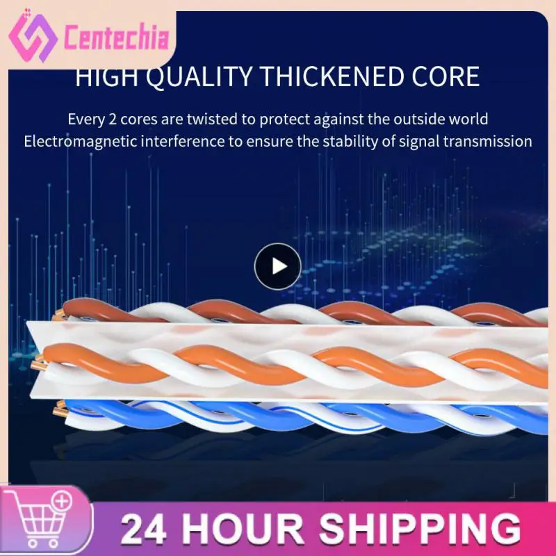 Cable Ethernet Compatible con Cat 5/5e/6, nuevo con 2 conectores Rj45, Cable de red Rj45, Parche de red de alta calidad