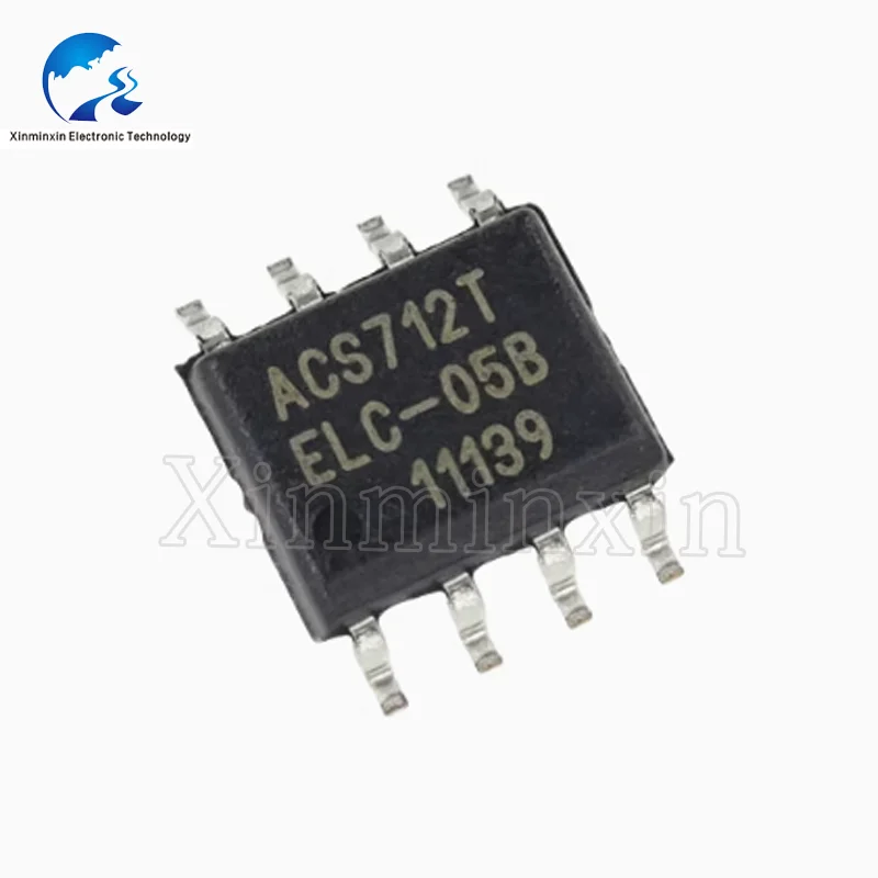 1PCS/LOT ACS712ELCTR-05B-T Voltage isolation of current sensor SOIC-8  chip new original in stock