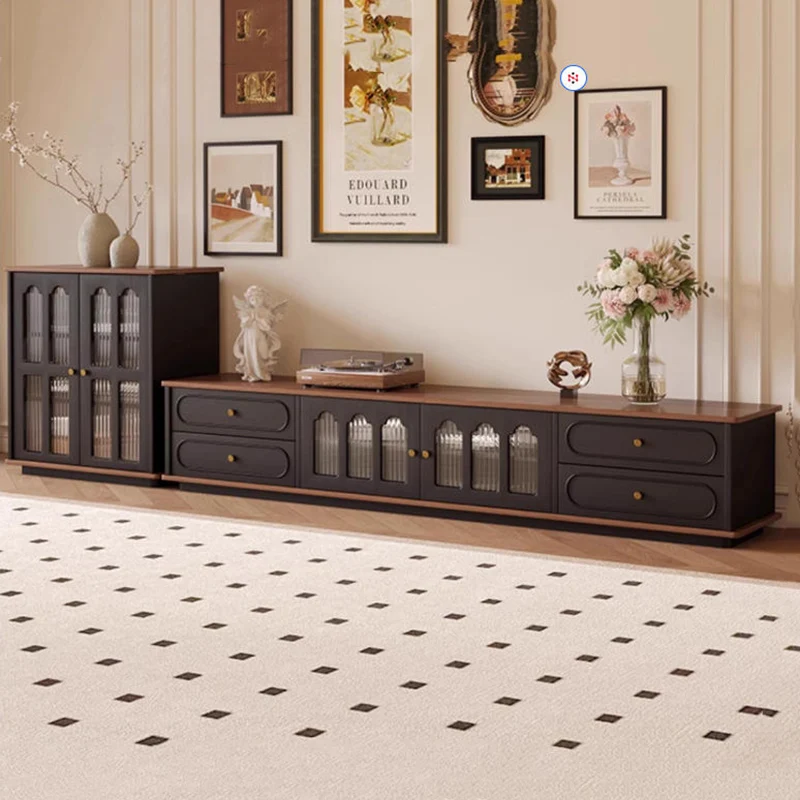 

Custom Storage Tv Cabinet Vintage Luxury Aesthetic Trendy Tv Cabinets Minimalist Wood Meubles Tv De Salon Meubles Tv De Salon