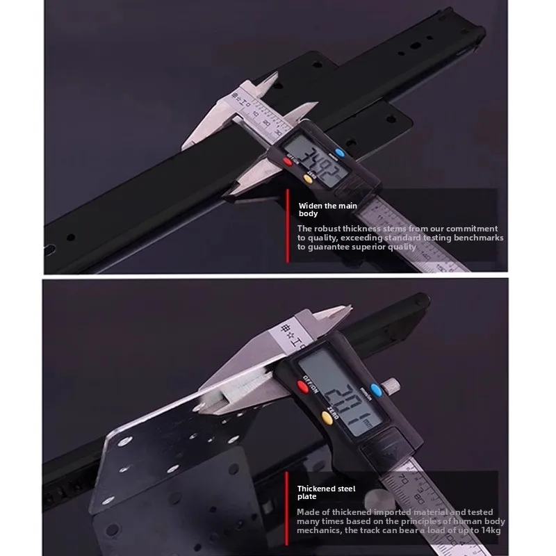 Upfold Hidden Pivot Door Hardware Kit Silent Retractable Side Mount Track Space‑Saving Pocket Door Fittings For Cabinet