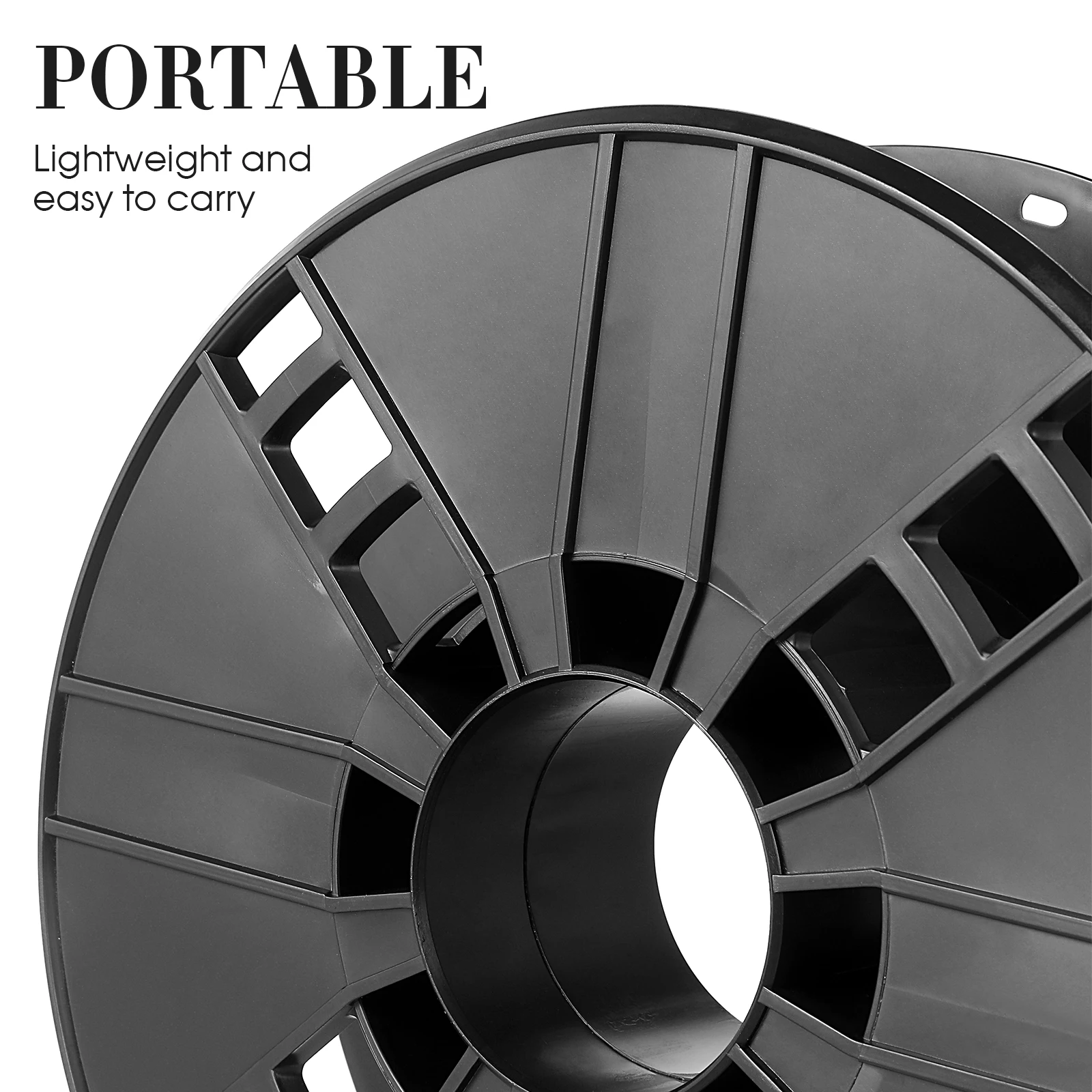 Cable Reel Durable Plastic Portable Lightweight Extension Cords Wire Roller Hose Organizer Compact Tidy Storage Reel Cord Keeper