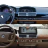 Radio samochodowe Android 13 2Din Stereo Autoradio Odtwarzacz Multimedialny GPS Navi Ekran do BMW 7er E65 E66 2002-2008 1
