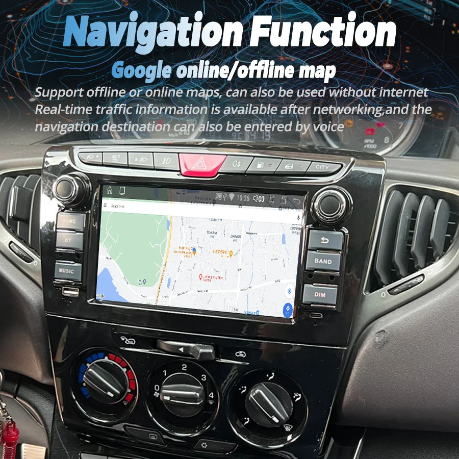 Fotografia 3: Rádio do carro multimídia para lancia ypsilon 2012 2014 2016 2018 2020 android 12 carplay sem fio 4g wifi gps dsp ui tema estéreo