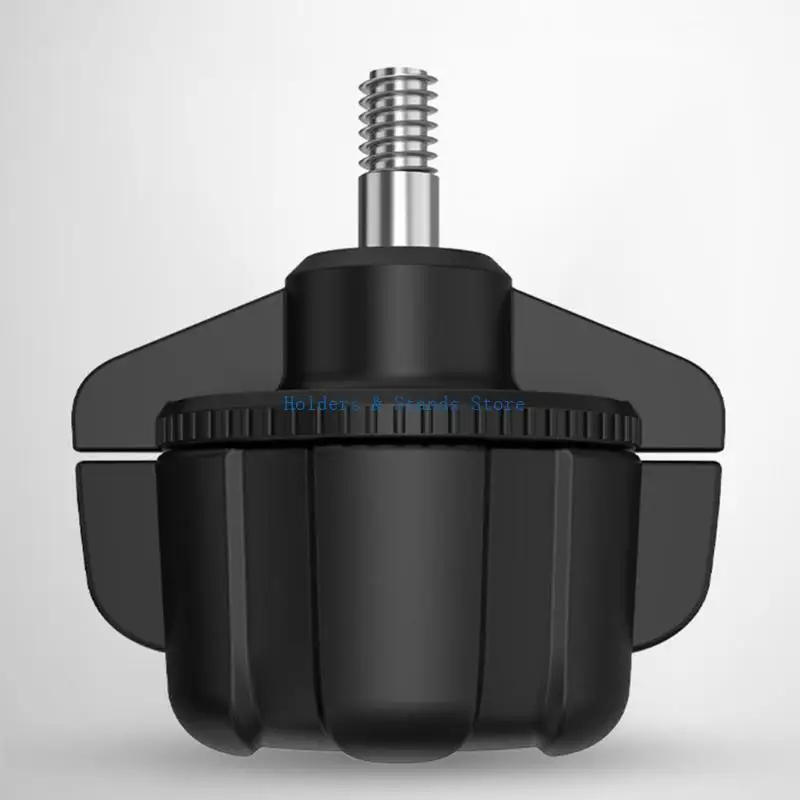 Y4ue Portable Plastic Connector 17 мм шаровой головки до 1/4 -дюймового винтового адаптера для телефонов