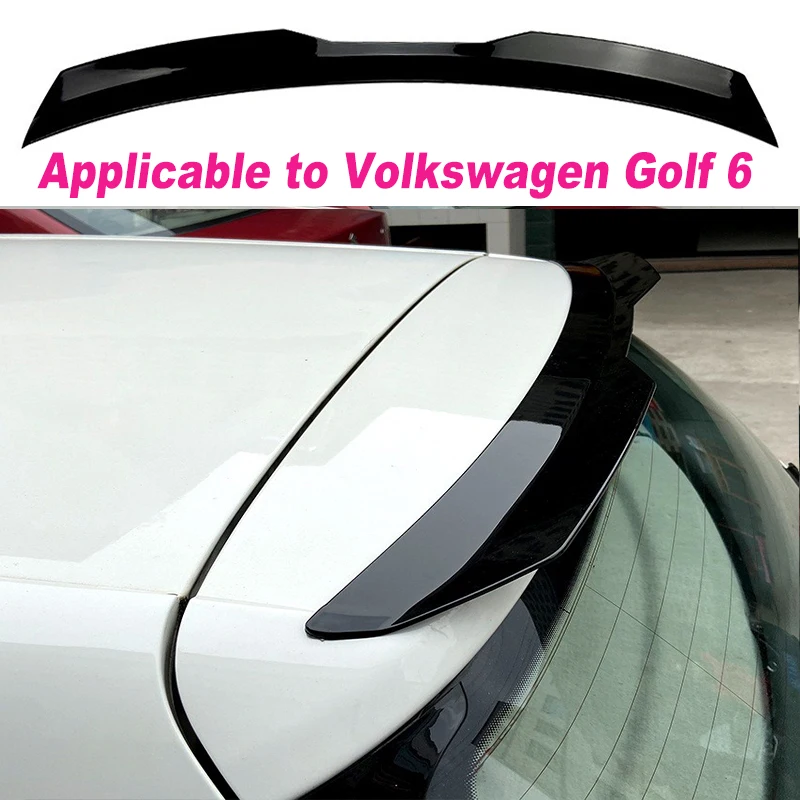 Applicable to Volkswagen Golf 6 High 6 Golf Mk6 GTI R Max Tail Top Wing Spoiler Modification