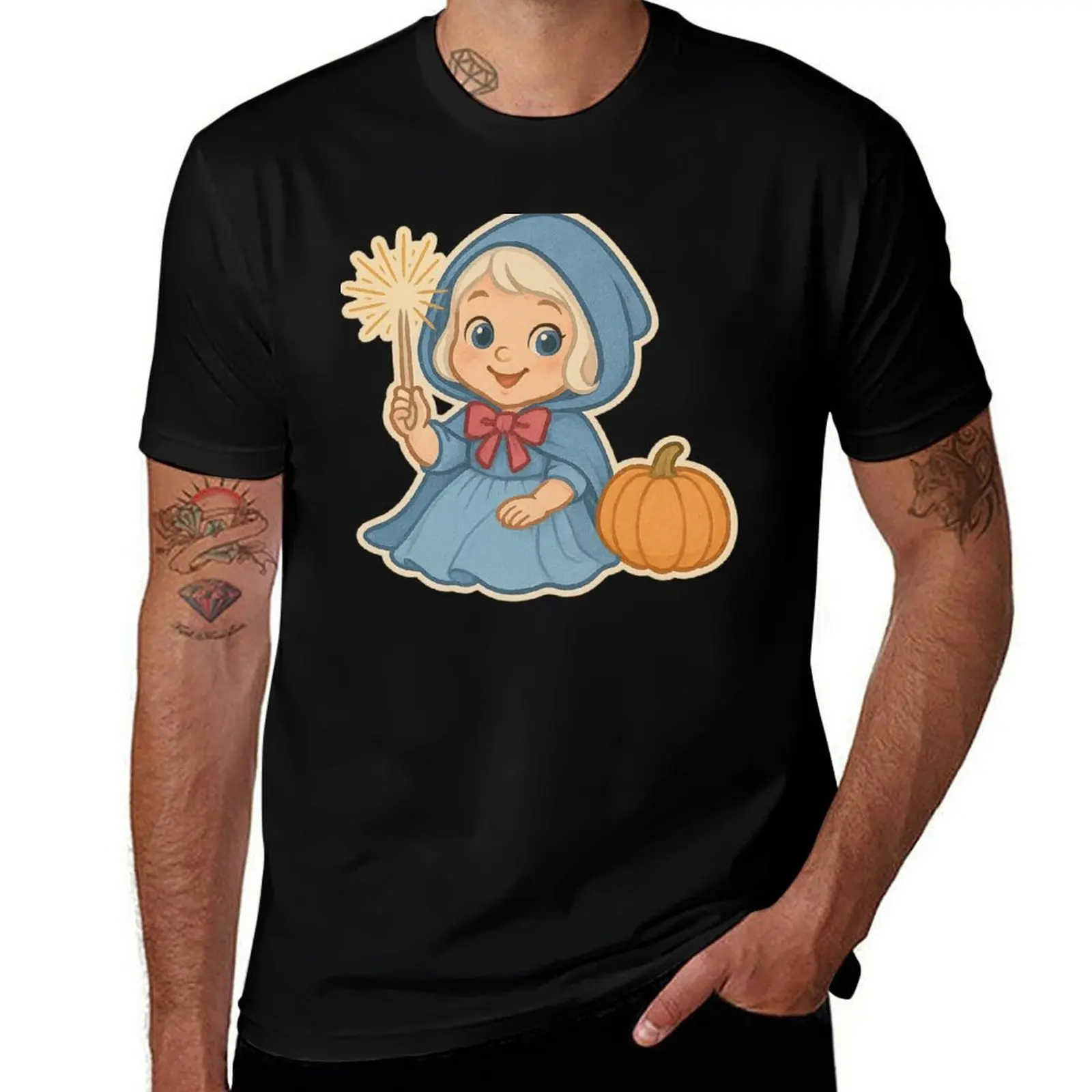 

God Mother T-Shirt topping anime stuff T-shirts oversize mens t shirts top quality