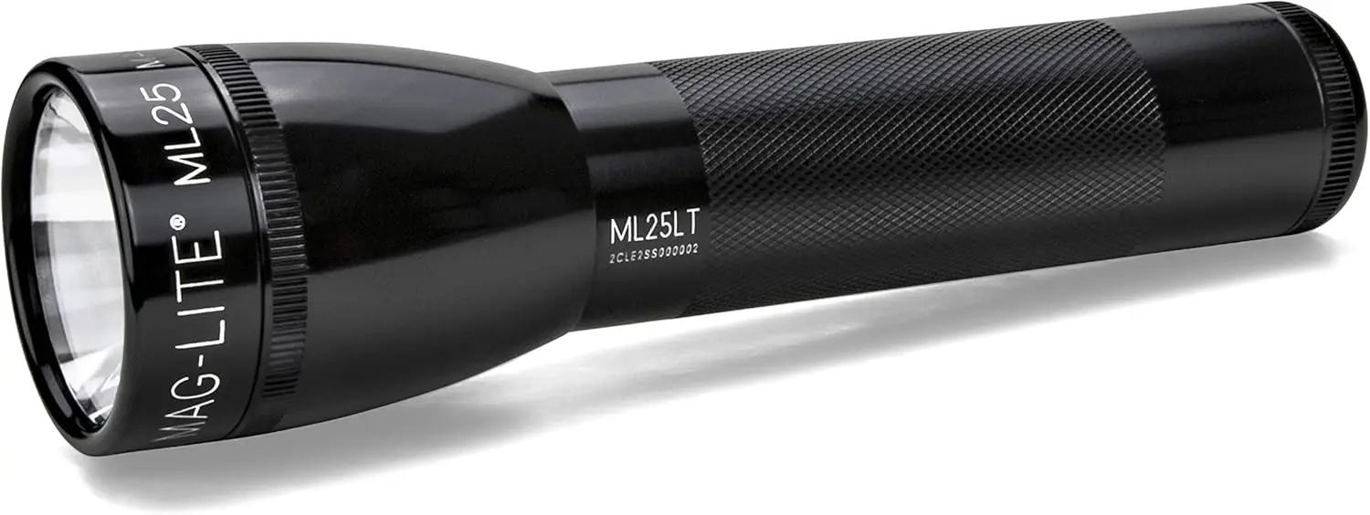 

ML25LT-S2016 LED 2-Cell C Flashlight, Black