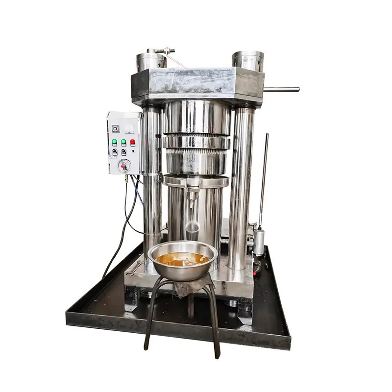 Hydraulic Cold Pressing Sesame Suower Seed Cocoa Butter Oil Press Hine For Sale