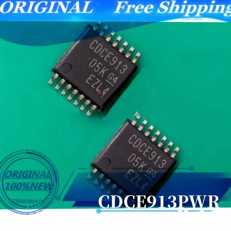 10PCS CDCE913PWR CDCE913PW CDCE913 TSSOP-14 Original New Electronic Component Lot
