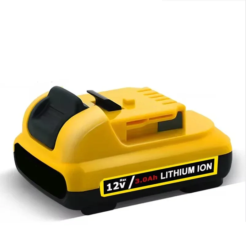 Cordless/Rechargeable for Dewalt DCB120 Lithium ion Batteries 12V 3.0Ah Battery DCB124 DW089LG DCD701F2 Power Tools/Laser Level