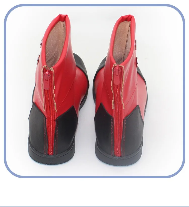 Judau Cosplay Shoes Anime Accessories Cosplay Props PU Leather Shoes Halloween Party Boots Custom Made