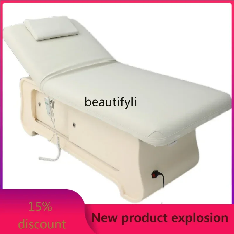 

ZzElectric Beauty Bed Beauty Salon Special Constant Temperature Heating Ambience Light Massage Multi-Function Bed