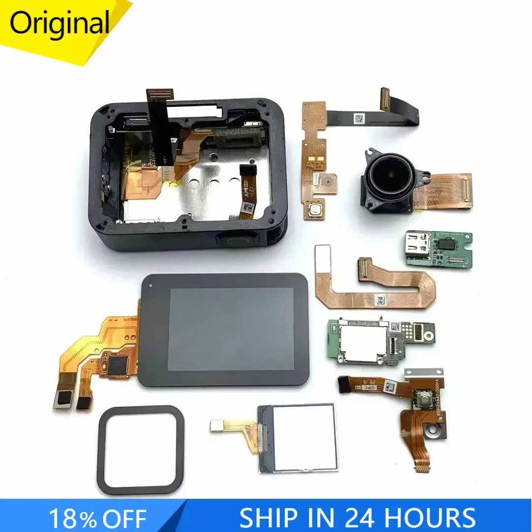 100% Original Lcd display screen，shutter flex cable,GPS board accessoriesn For GoPro Hero8 Hero 8 Black Actio Camera Repair Part