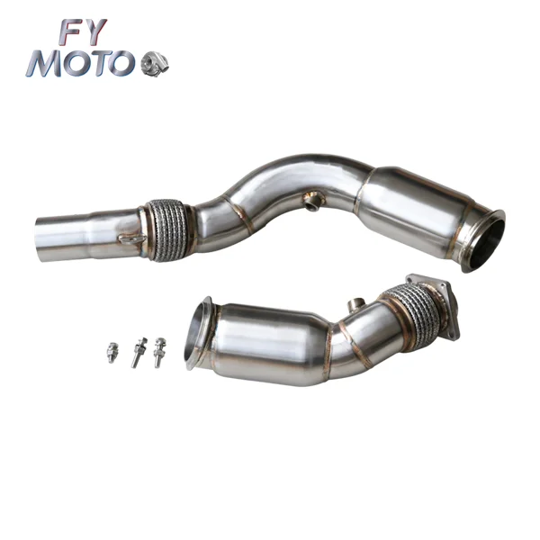 

China Factory for BMW S55 with 200 Cell Catalytic Converter Exhaust Downpipe