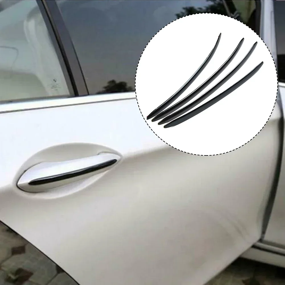 For BMW 5 Series F10/F18/F11 2011-2017 Stainless-Steel Black Trim Handle Cover Stripe Door Car Accessories For Vehicles