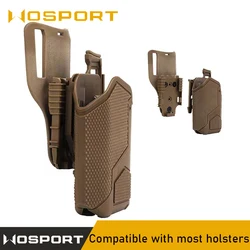 Tactical Holster X300U Flashlight Universal Pistol Holster with QLS Components for Military Airsoft SIG Glock 17 19