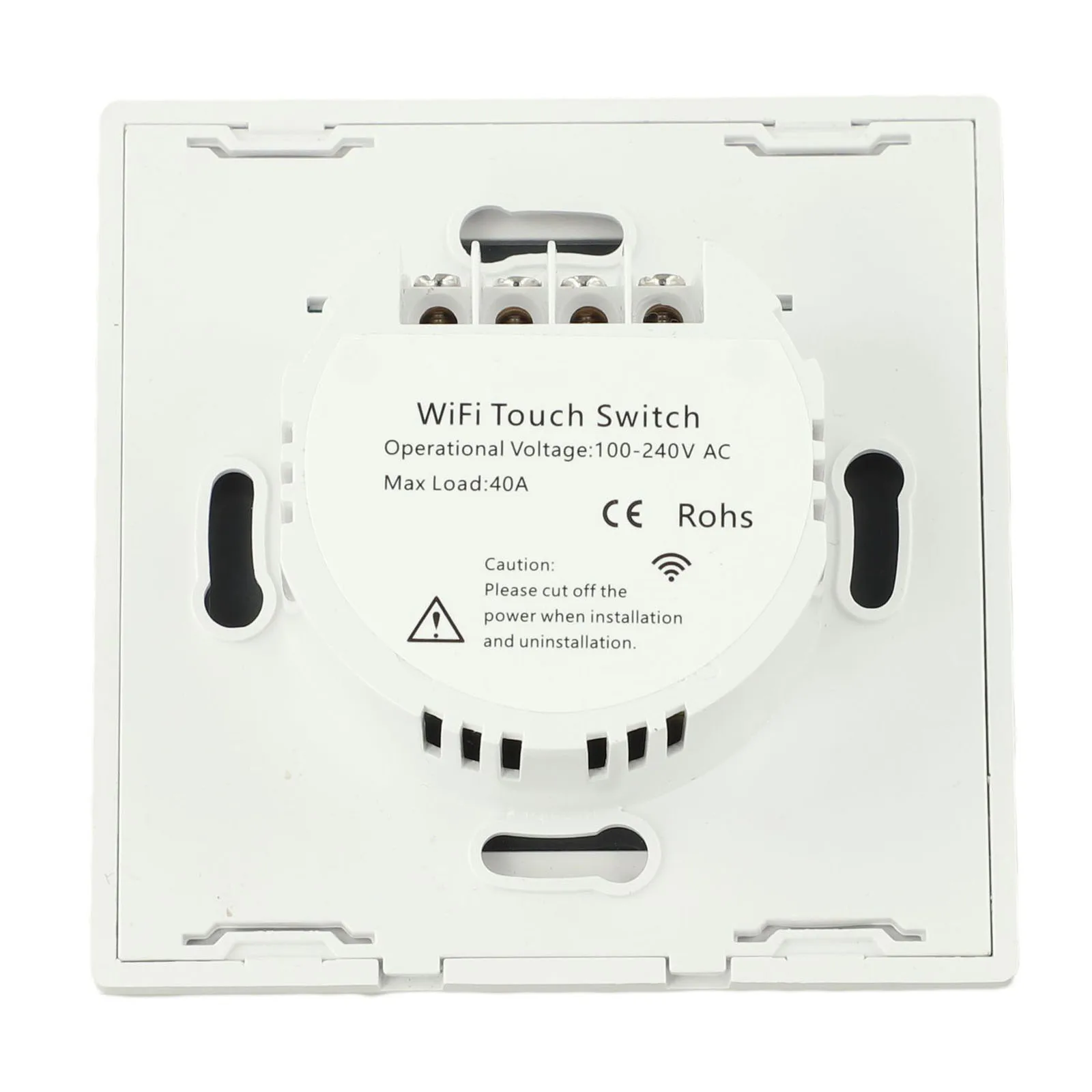 Remote Control for Smart Boiler Switch 40A with WiFi for Tuya App Compatibility Touch Panel for Water Heating System
