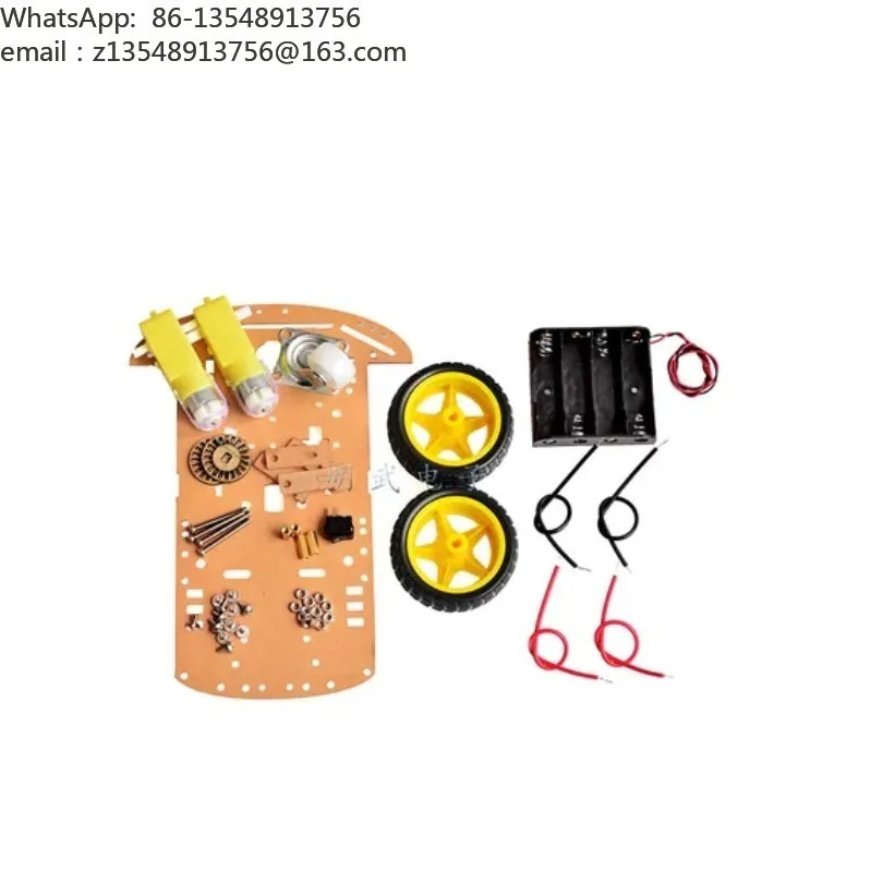 2WD/4WD smart car DIY kit uno development board chassis tracking robot programming learning kit