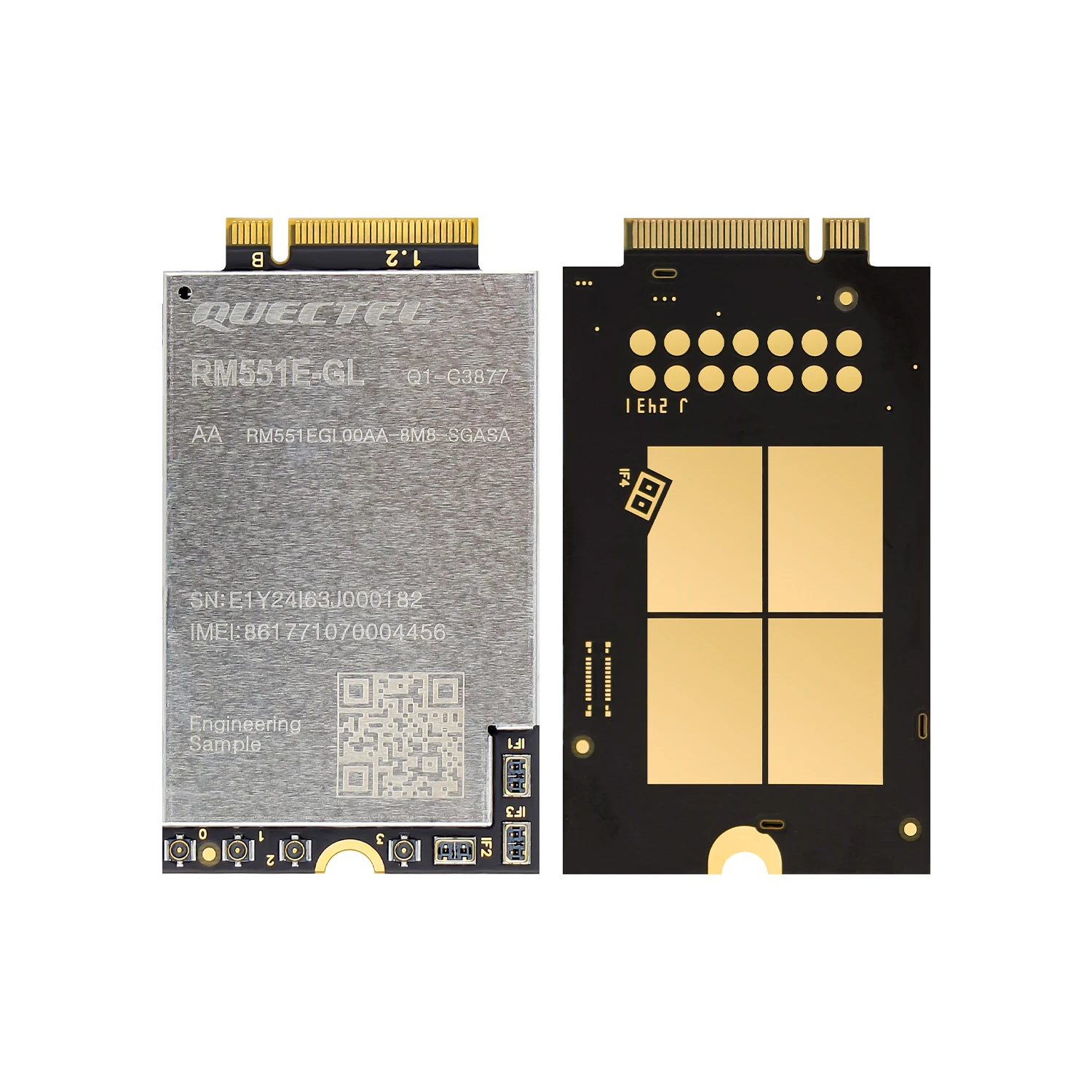 Qualcomm SDX75 Chip WiFi Module NSA SA 5G 4G 3G Multi-mode Module With M.2 RM551E-GL Quectel-5G Module