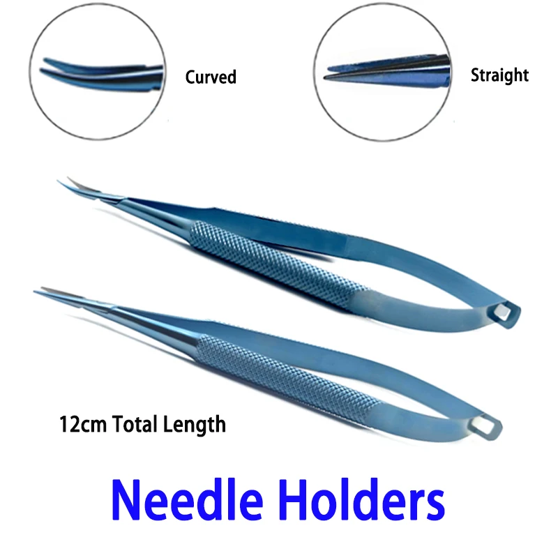 Barraquer Needle Holder Without Lock 12cm Length Tweezers Ophthalmic Instruments Hi Eye