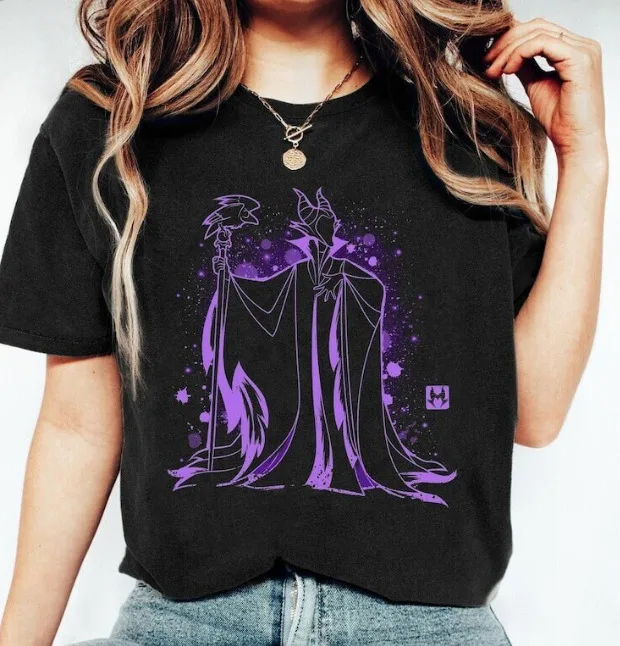 Retro Villains The Evil Queen T-Shirt, Vintage Villains Gift Halloween Shirt