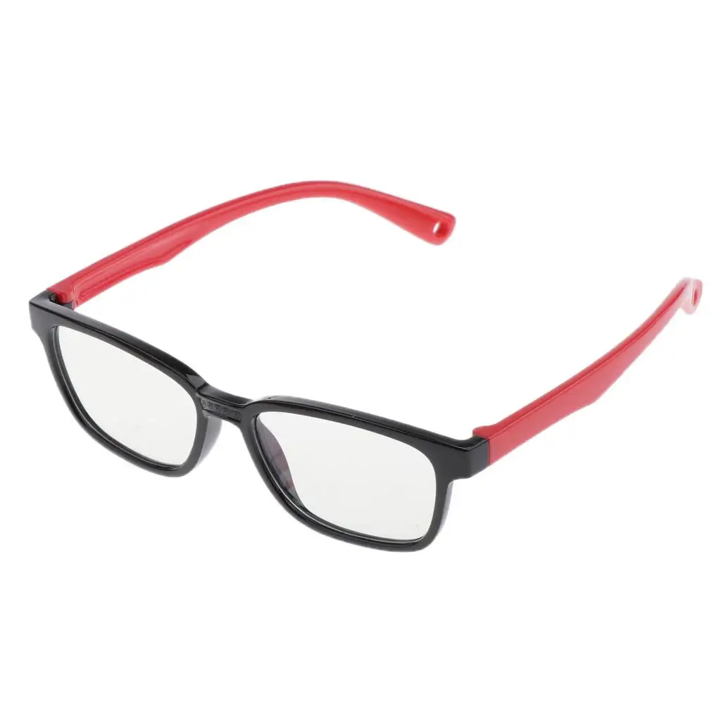 Blue Light Filter Eyeglasses Soft Frame Anti Eyestrain Kids Glasses for Reading and Online Learning
