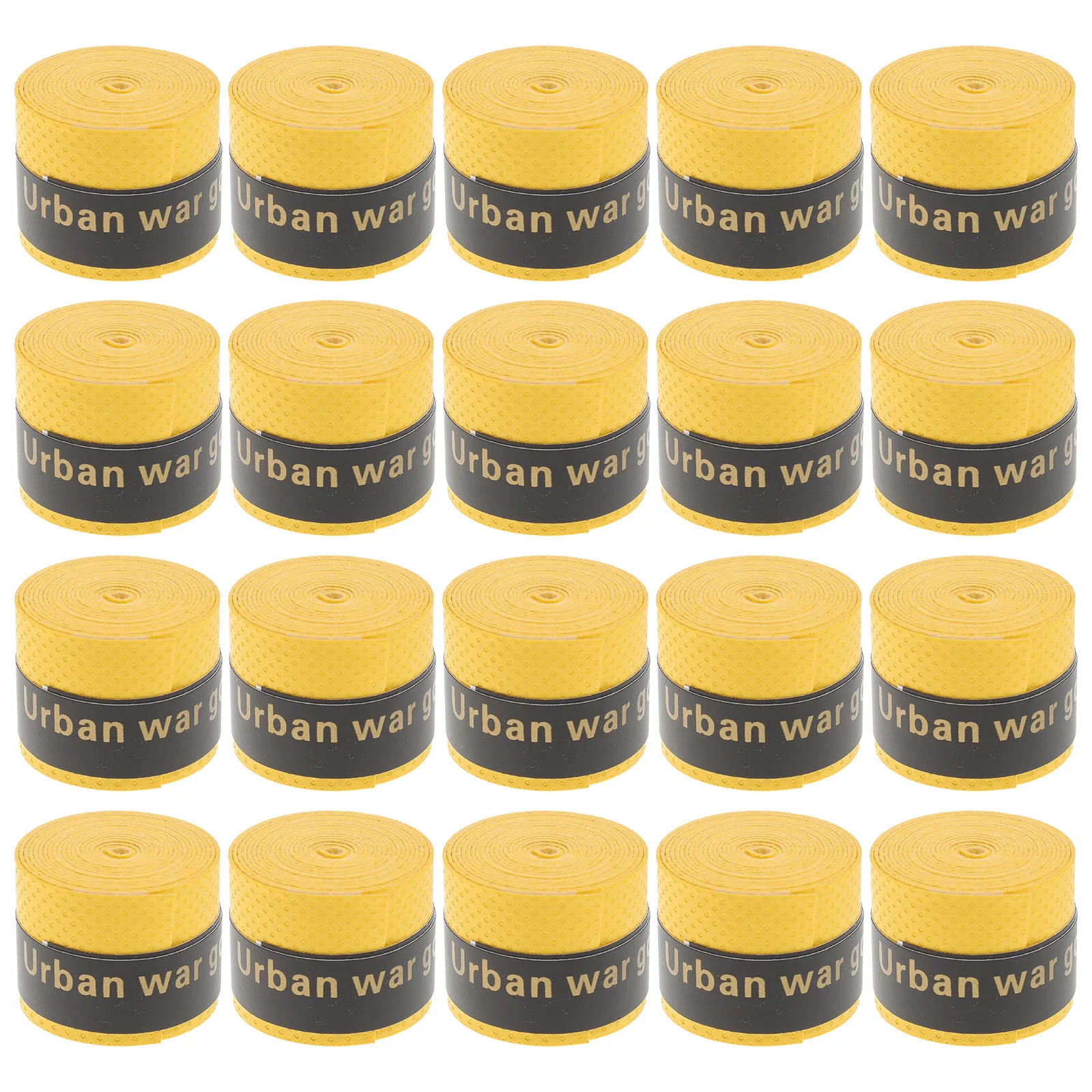 60pcs Sweatband Anti-Slip Grip Tape Moisture Absorption For Tennis Squash Racquetball Badminton Racket Fishing Rod Handle Sweat