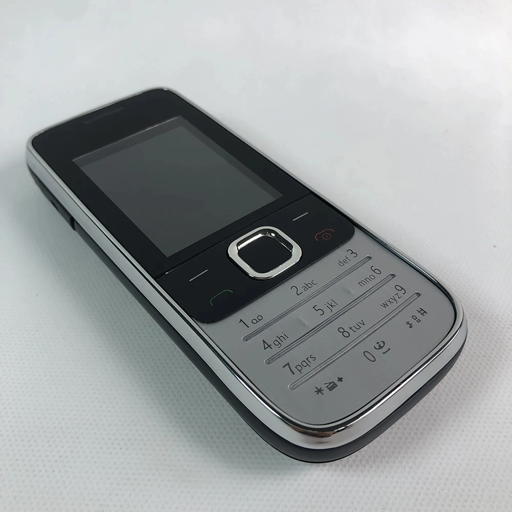 Téléphone portable d'origine 2730 Classic 2730c GSM 2G 3G 2MP clavier russe arabe téléphone portable débloqué. Fabriqué en finlande sur 2009.
