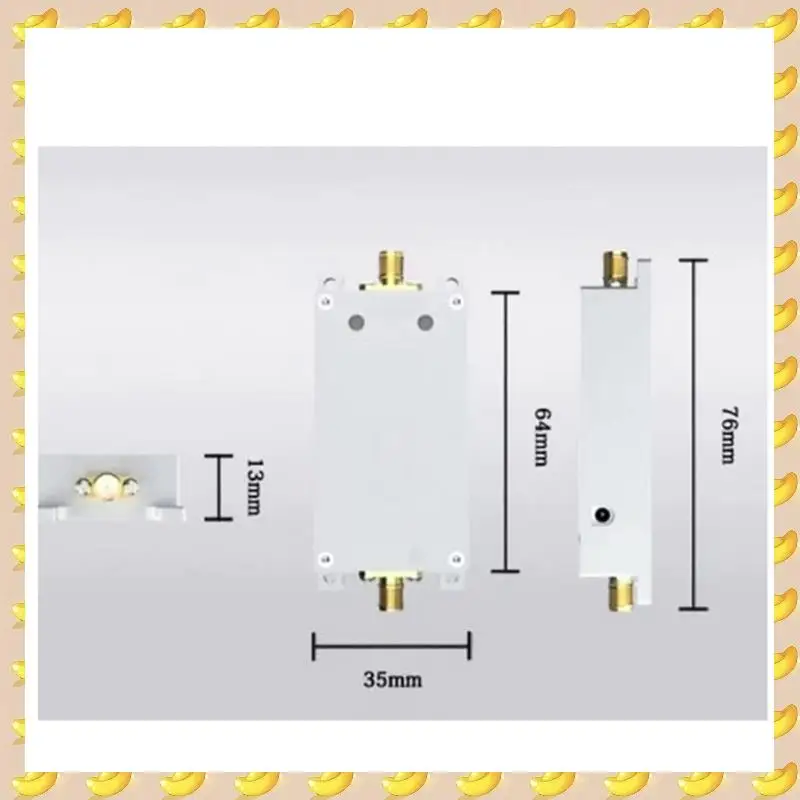 

A45U RF 2.4Ghz 4W 36Dbm Biodirectional Amplifier Wifi Booster Module RF Extender Drone Signal Parts Adaptor US Plug Easy To Use