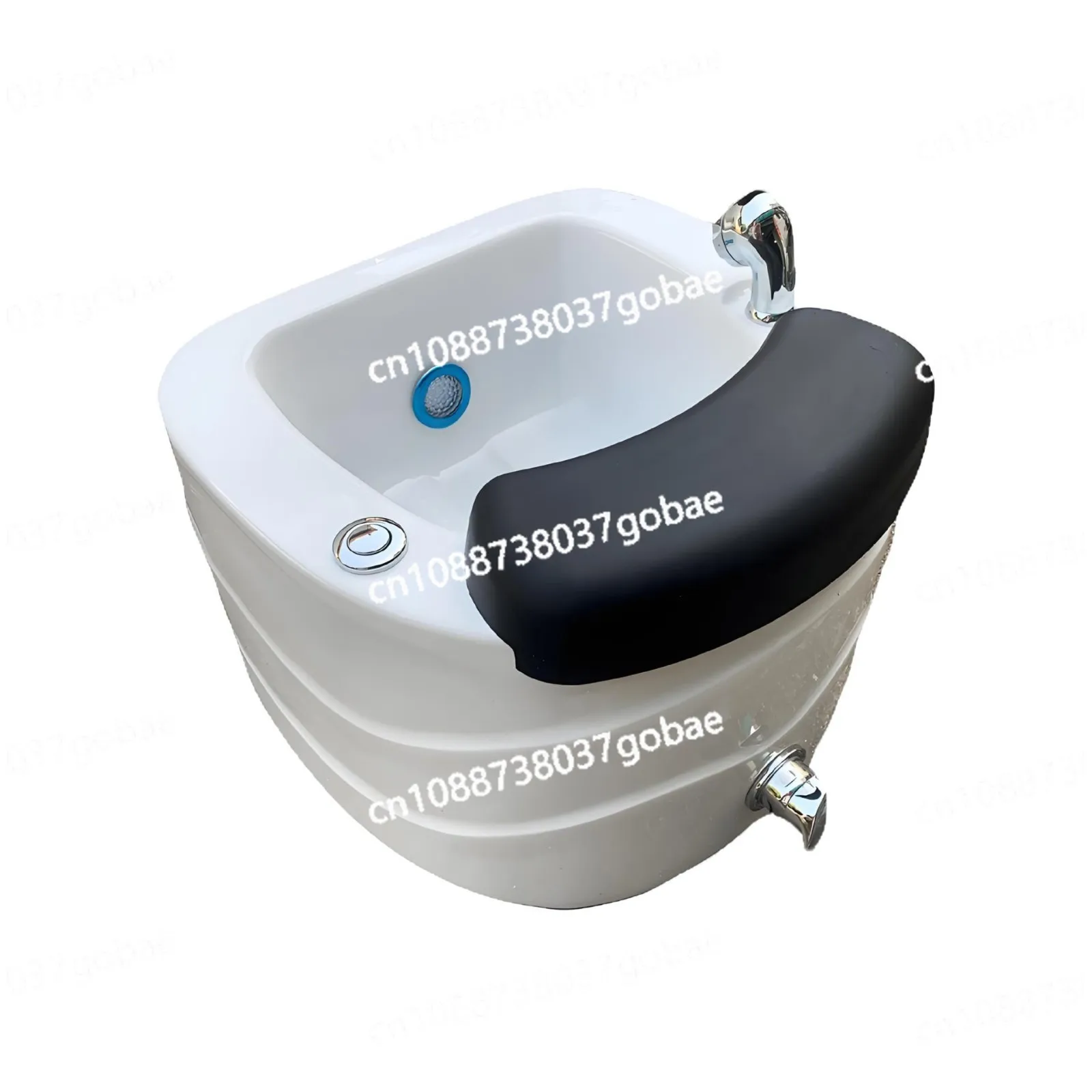 

Cross-border electric foot bath, round acrylic foot bath