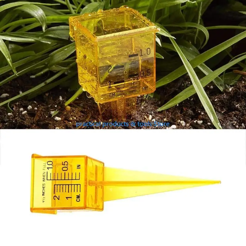 77JB outil mesure l'eau Brigle jaune jaune jaune / gabarit d'arroseur large bouche 10 pack