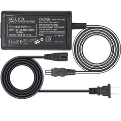 AC-L100 AC-L15 Camera Camcorder AC Power Adapter for Sony CCD-TR TRV128 DCR-DVD PC TR TRV Mavica FD / Cybershot DSC-F/S/D Series