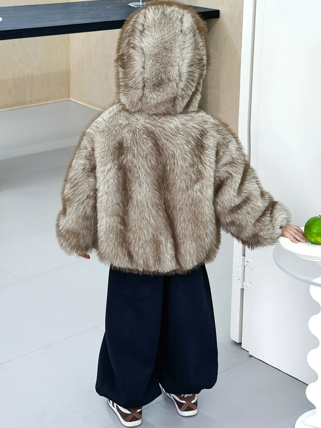 

Утепленная хлопковая парка для мальчиков, двусторонняя, с меховой подкладкой, модная и стильная зимняя верхняя одежда, молодежный тренд