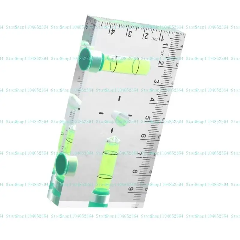 

652F Mini Level Level Construction Tool с 90 °/180 ° пузырьки на уровне карманной акриловой проверки.