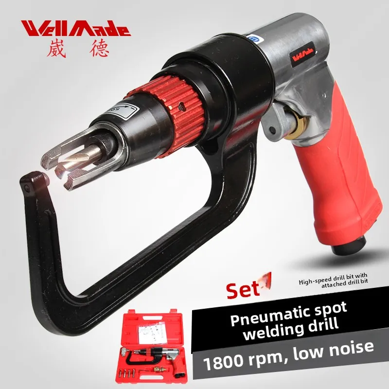Taiwan Wei De Pneumatic Spot Welding Drill/Car Body Repair Drill Welding Point Removal Drill Pneumatic Drill Air Drill Imported Wd-5212