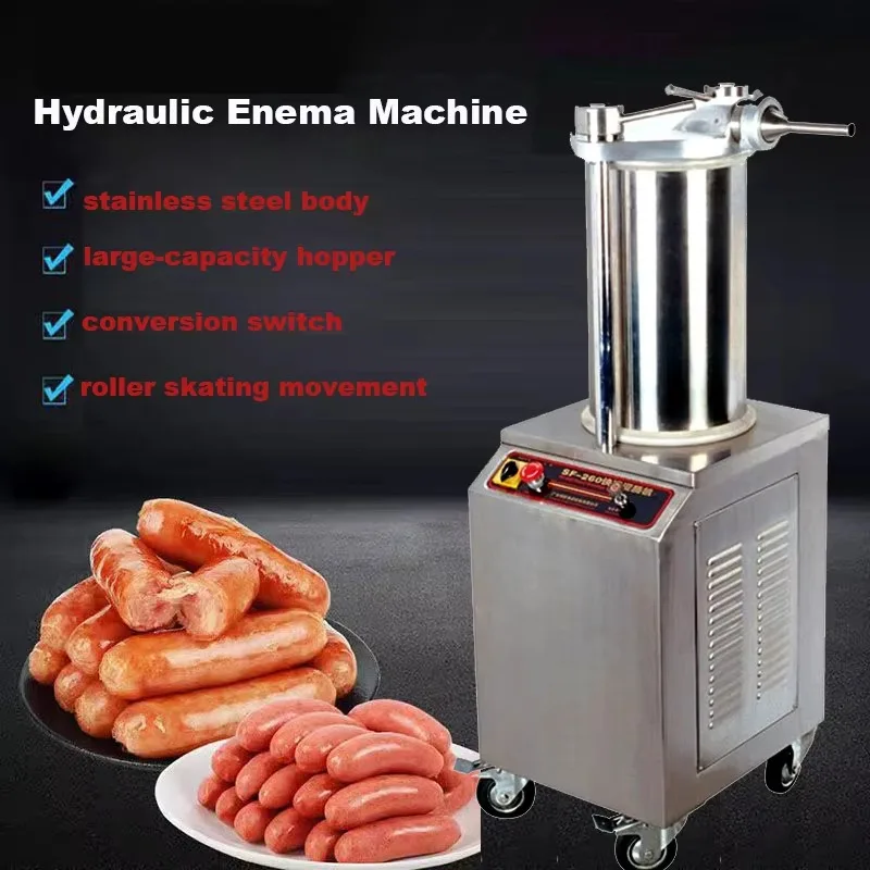 Customize Hydraulic Electric Chicken Pork Sausage Filling Machine Sausage Stuffer Making Maker Machine