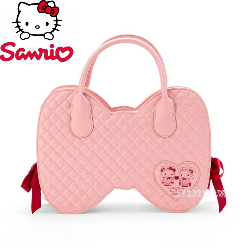 

Sanrio Hello Kitty New Women's Handbag Luxury Brand Original Mini Women's Bag Cartoon Cute Women's Shoulder Bag High Quality