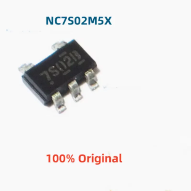 20PCS NC7S14M5X NC7S08M5X NC7S02M5X SOT-23-5 Logic IC Inverter AND NOR Gate 2V-6V Low Power High Speed for Circuit Design